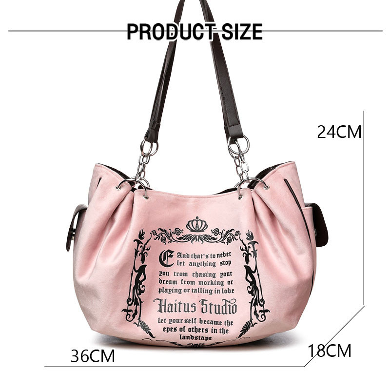 Mousoon ความจุขนาดใหญ่ Retro Artistic พิเศษ Chain Tote ผู้หญิงใหม่แฟชั่นกระเป๋าฟักทอง Crossbody นุ่ม
