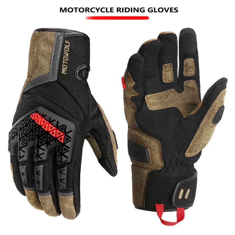 Motorcycle Gloves Summer Riding Gloves Hard Knuckle Touchscreen Motorbike Tactical Gloves For Dirt B
