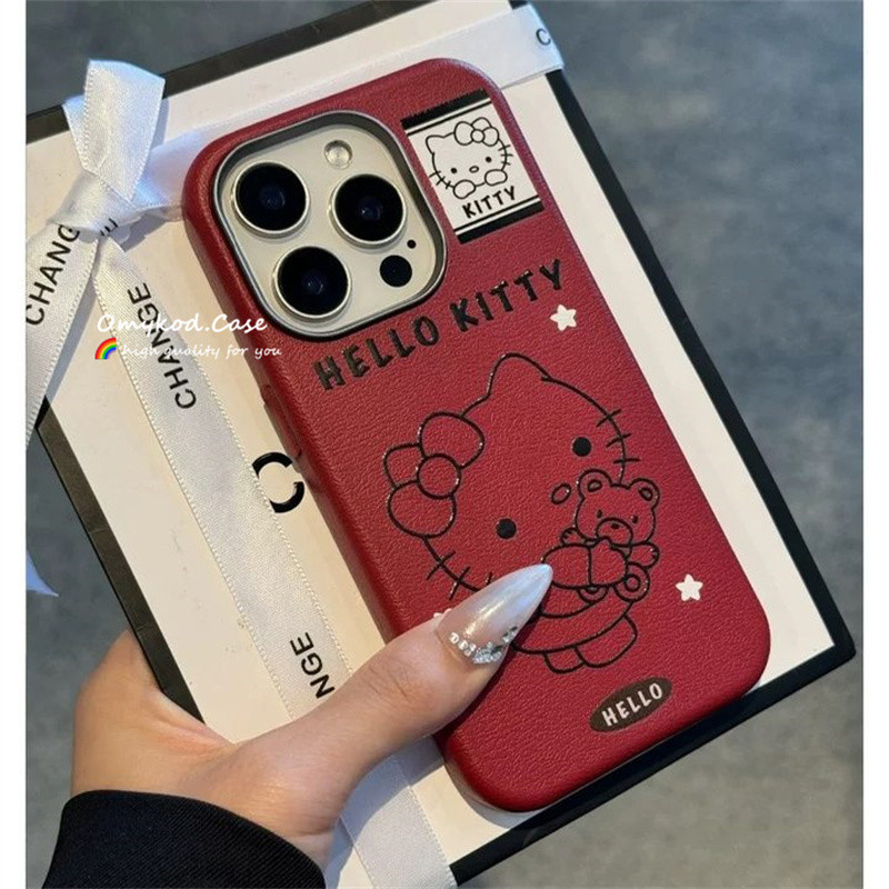 ปลอกหนังแบบนุ่มสําหรับ Samsung S21 S22 S23 S24 Plus Ultra S20FE S23FE S24FE เคสโทรศัพท์ INS เกาหลี Kitty Cat น่ารัก Anti Drop ป้องกันปกอ่อน