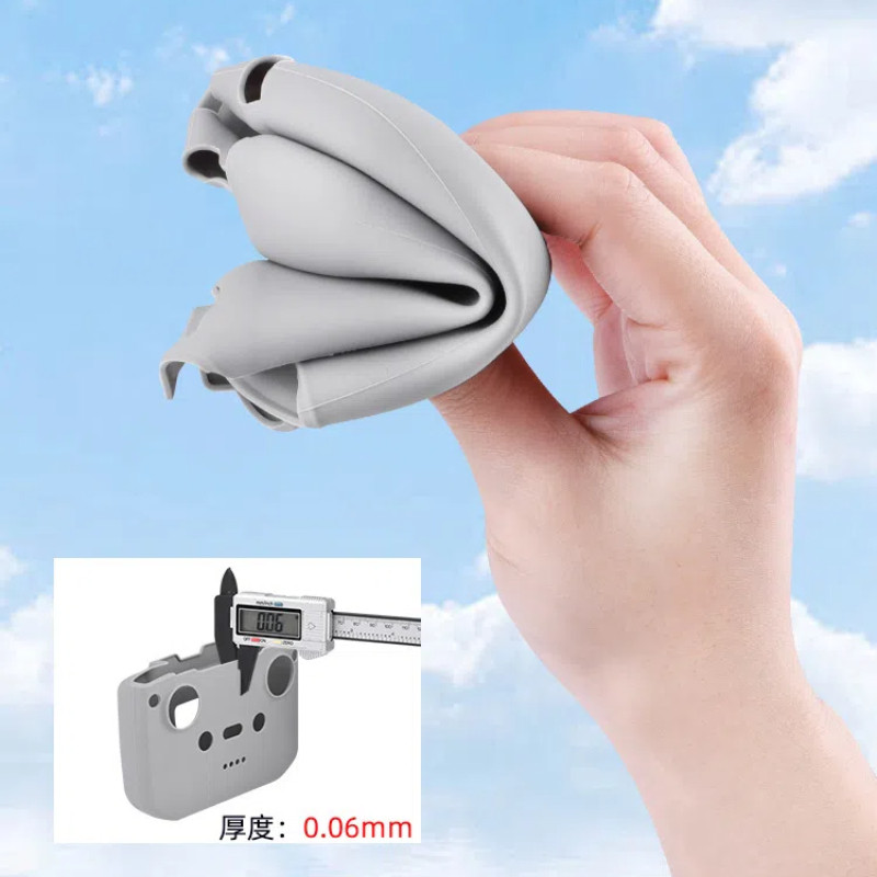 สําหรับ DJI NEO/MINI 4 PRO รีโมทคอนโทรล RC-N1/N2/N3 ฝาครอบซิลิโคน AIR3/MINI2 ฝาครอบป้องกัน Drone อุปกรณ์เสริม