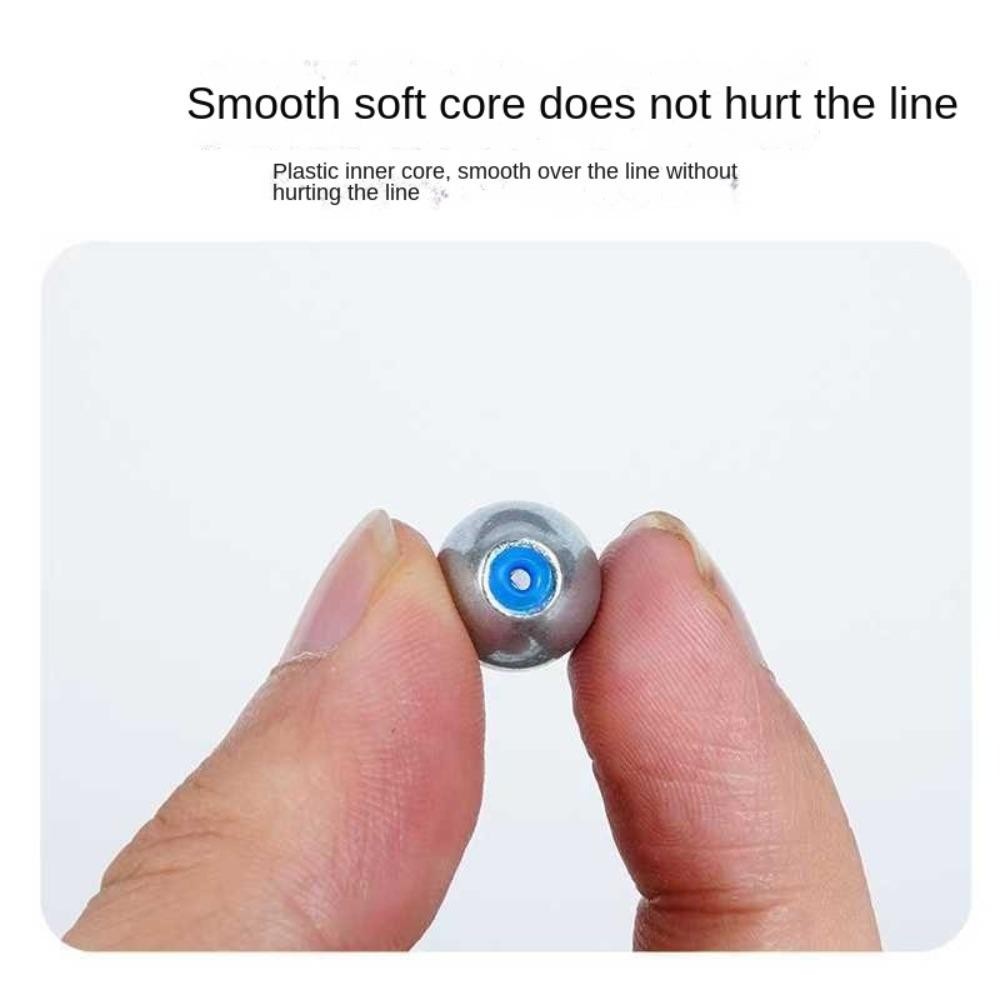 CANICE Sinkers สำหรับตกปลา 20 ชิ้น ขนาด 3-10 กรัม สแตนเลส ทนทาน เหมาะสำหรับการตกปลาทั่วไปและปลาคาร์ฟ - รูปที่ 3