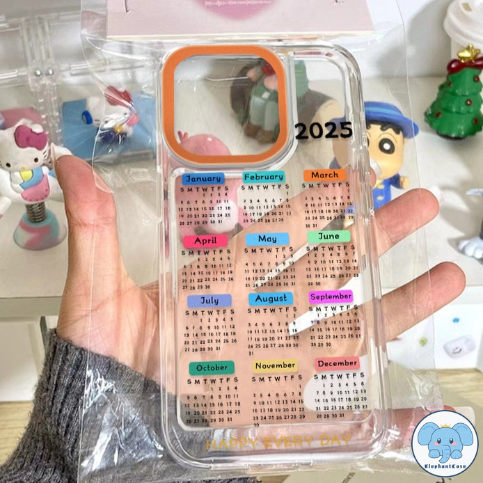 แฟชั่นสร้างสรรค์ปฏิทินเคส Realme C55 C51 C67 C53 C25 C35 C11 11 5 5i C3 C15 C30 C31 C21 C21Y C25Y C25S C20A