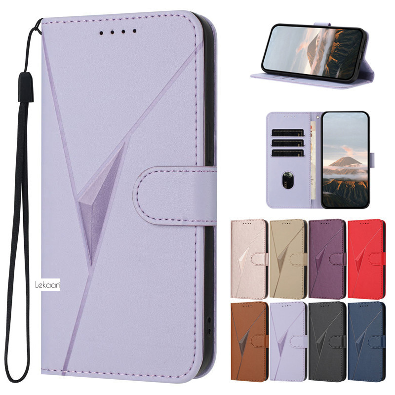 Simple Flip Case สําหรับ Samsung Galaxy A13 A03s A02 A02s A23 A33 A52 A52s A53 A72 A03 Core 5G หนังกระเป๋าสตางค์แม่เหล็กผู้ถือบัตรโทรศัพท์ปลอก