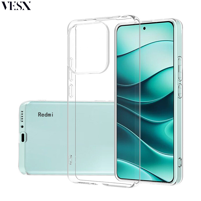 เคสกันกระแทก ใส สำหรับ Redmi Note 15 14 13 13R 12 Turbo 12T 12s 12R 11 11s 11T 10 10s Pro Plus Max 4G 5G 2026