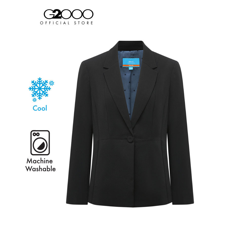 G2000 เสื้อสูทสำหรับผู้หญิง ทรง Easy Fit รุ่น 4121109499 BLACK