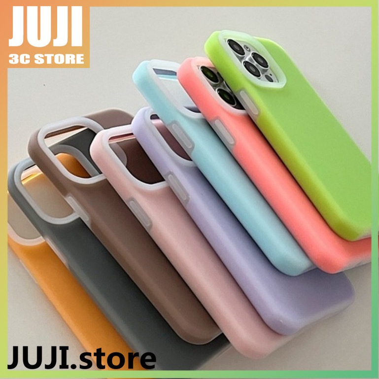 Jellyซิลิโคนเหลวเคสโทรศัพท์สําหรับiphone 16 XR 11 15 14 12 13 Pro Maxฝาครอบป้องกันเรืองแสง
