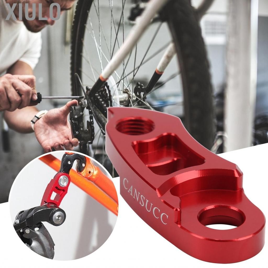 Xiulo ใหม่จักรยานด้านหลัง Derailleur Hanger อลูมิเนียม Tail Hook Extension Extender Bi