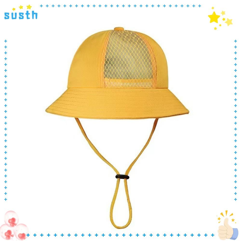 Susth หมวกตกปลา,หมวกถังป้องกันรังสียูวีแบบปรับได้,แฟชั่นAnti-Sunอินเทรนด์หมวกชาวประมงระบายอากาศกีฬากลางแจ้ง