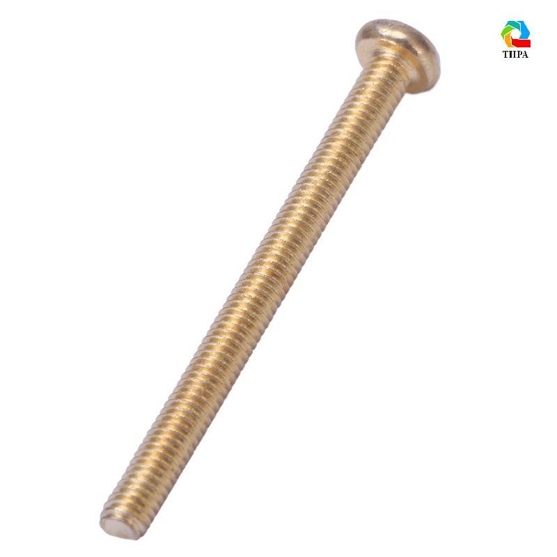 8 ชิ้น M3x30MM กีตาร์ไฟฟ้า Humbucker Pickup ปรับความสูงสกรูและสปริง - ทอง .paudnefth - รูปที่ 5