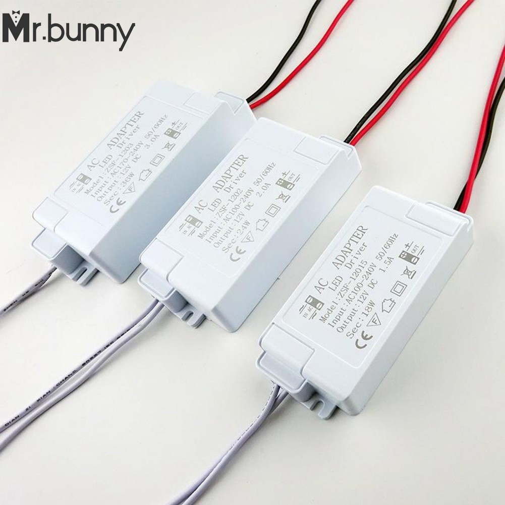 อะแดปเตอร์ไดรเวอร์ AC 220 -24V เป็น DC 12V หม้อแปลงไฟฟ้าแถบจ่ายไฟ