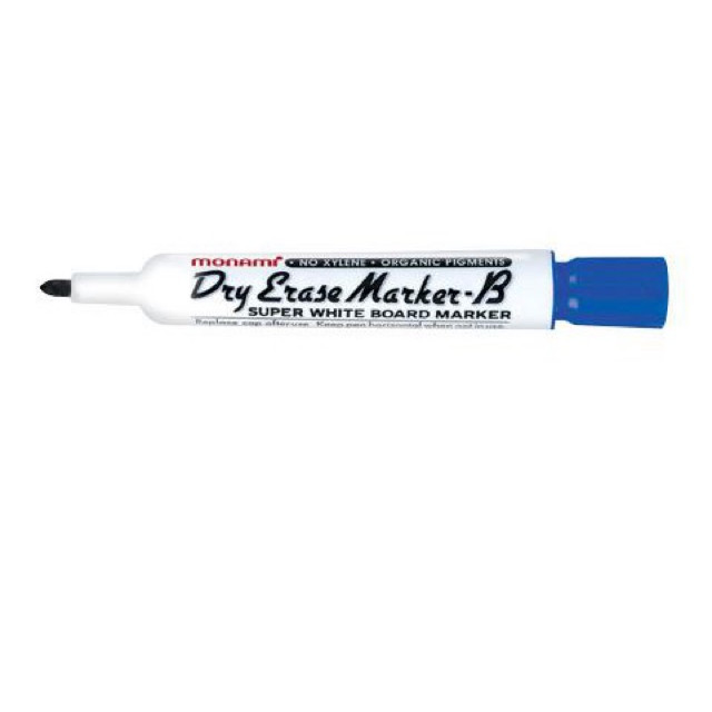 ปากกาไวท์บอร์ดและเครื่องหมาย Monami Korea