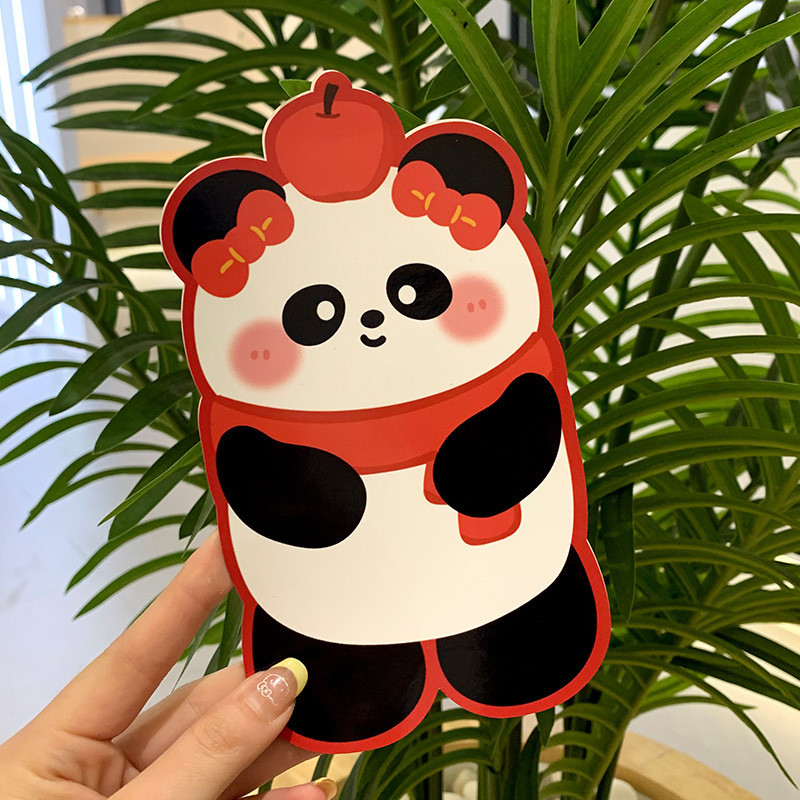 6ชิ้น/เซ็ตปีใหม่ซองจดหมายสีแดงถุงเงินโชคดีแต่งงานแพ็คเก็ตสีแดง - รูปที่ 7