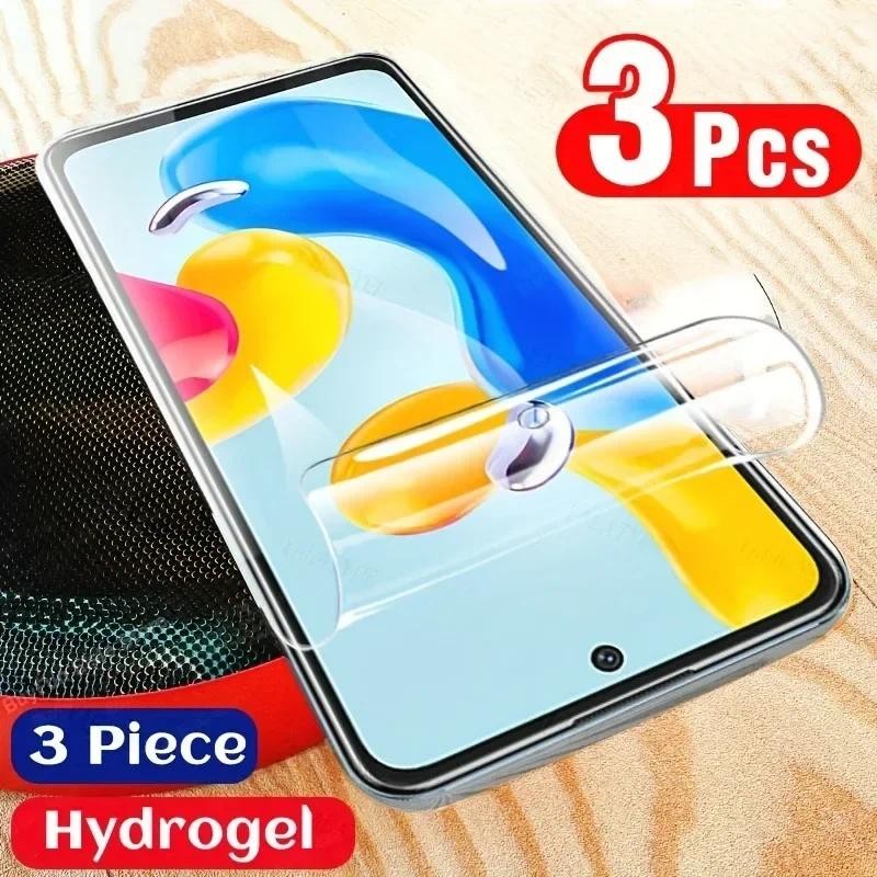 Honor400 3 ชิ้น 999D HD Clear Blue Light Soft Hydrogel ฟิล์มสําหรับ Honor X60 GT 400 Pro Lite Play 6