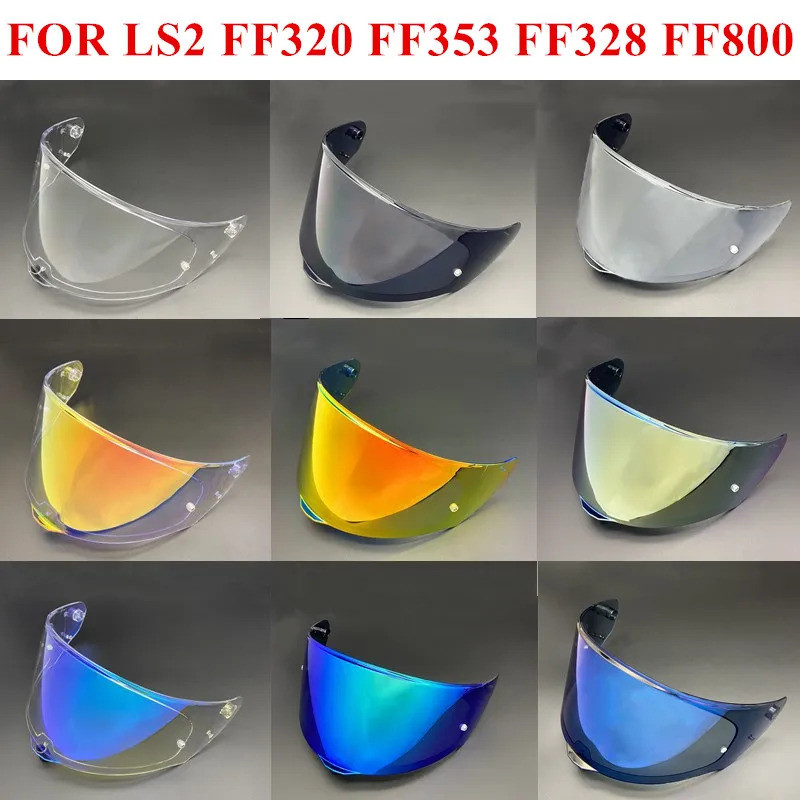 2025NEWหมวกกันน็อครถจักรยานยนต์VisorสําหรับLS2 FF320 FF353 FF328 FF800 Casco Capacete Moto Full Face