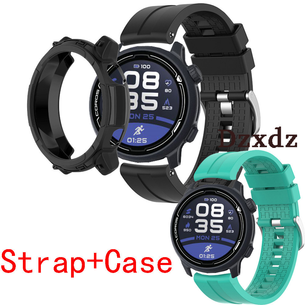 Coros PACE 2 สมาร์ทวอท์ชป้องกันหน้าจอฝาครอบอุปกรณ์เสริมสําหรับ Coros PACE2 Smartwatch สายคล้องคอเปลี