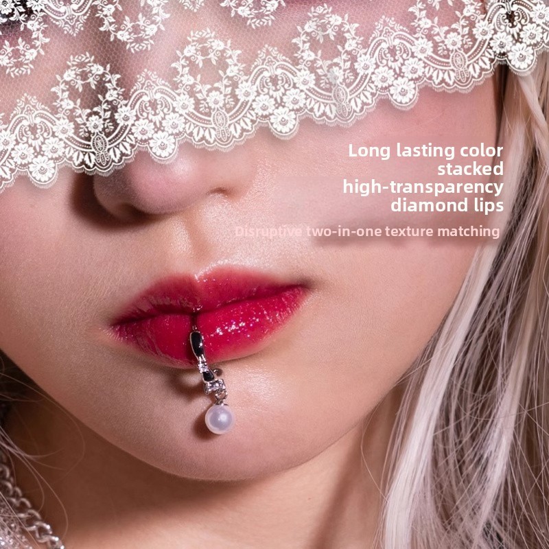 Haggggard Black Evil Lip Glaze เคลือบริมฝีปากขี้เล่นสีนู้ดสองหัว - รูปที่ 3