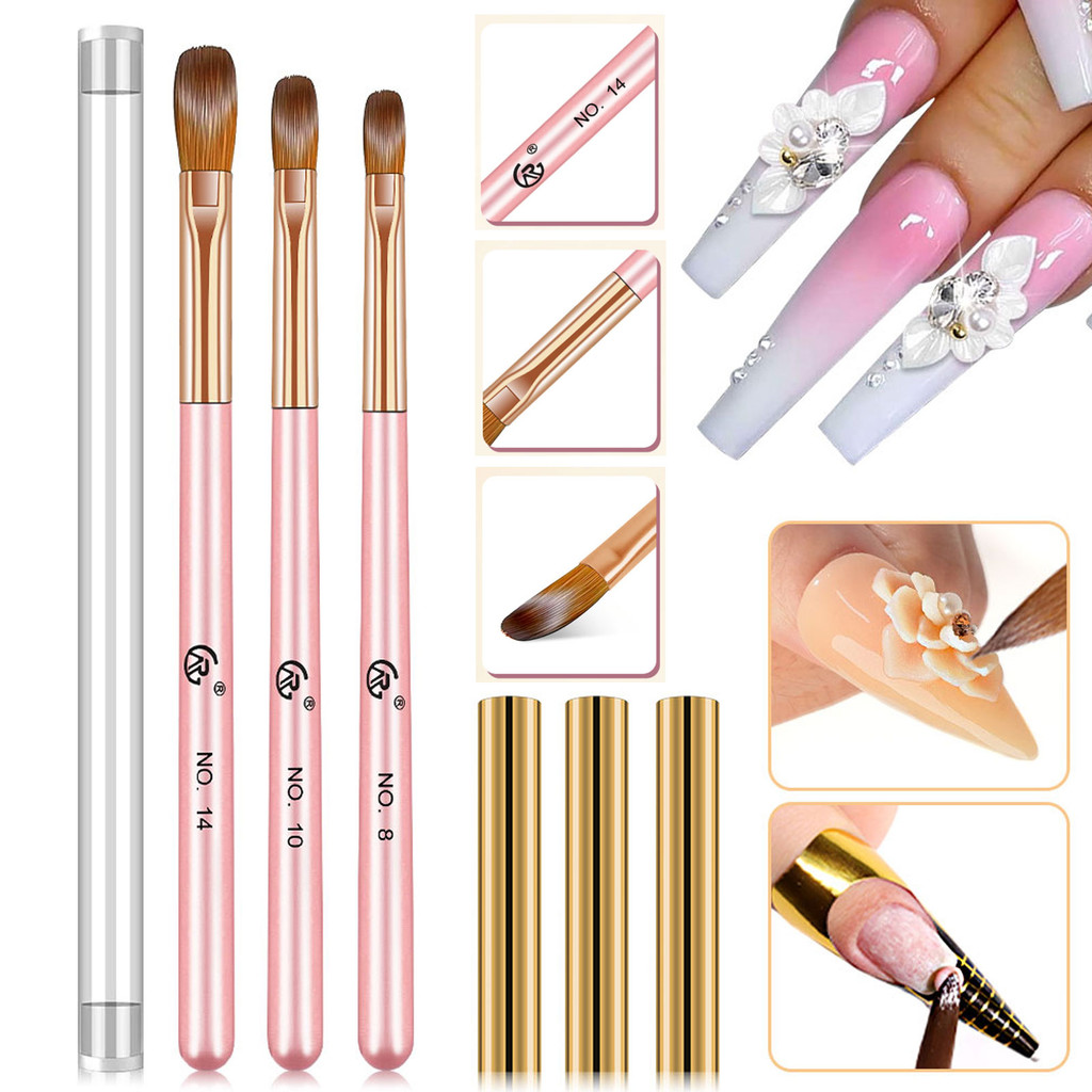 LIMEGIRL ชุดแปรงแต่งหน้าอะคริลิค Carve Pen เครื่องมือทําเล็บมืออาชีพอเนกประสงค์ 1 ชิ้น