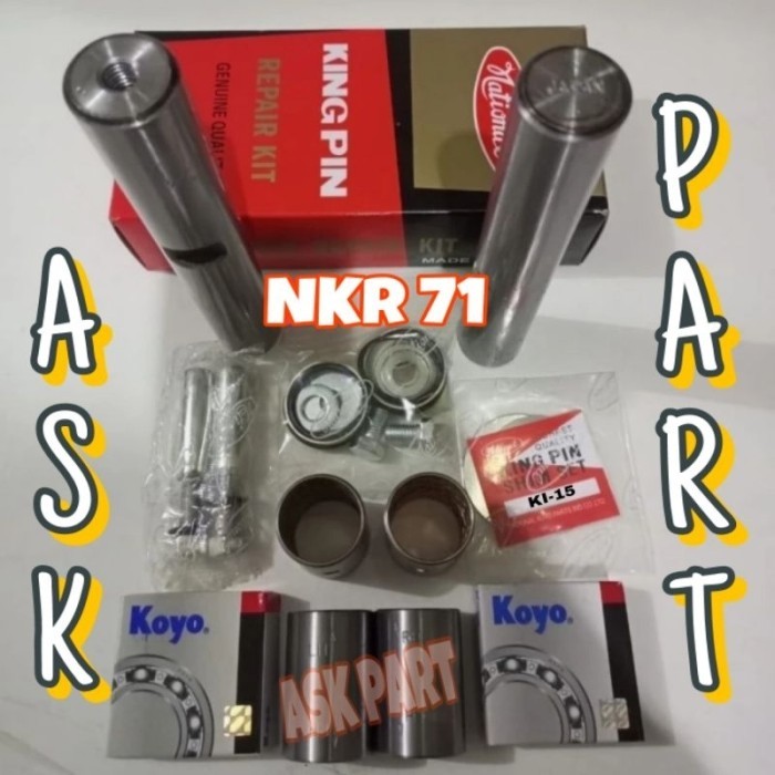 KING KIN PIN PEN KINGPEN KIT SET NATIONAL KI-15 ISUZU NKR 66 71 55 NKR66 NKR71 NKR55 ELF 77PS EURO 2