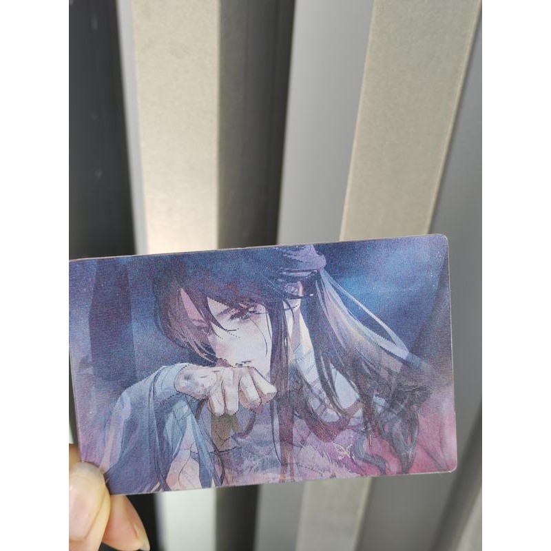 1 ชิ้นอะนิเมะ Heaven OfficialS Blessing การ์ดพิมพ์สองด้าน Tian Guan Ci Fu Xie Lian Hua Cheng การ์ดสําหรับของขวัญและคอลเลกชัน - รูปที่ 4