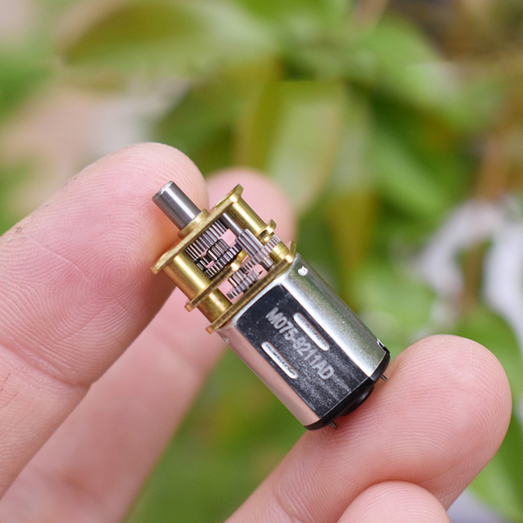 Mini N20 เกียร์มอเตอร์ Micro Reduction มอเตอร์ DC 3.7V 5V 6V 50RPM เกียร์โลหะ Precision อัจฉริยะมอเตอร์ลด Ratio1:250