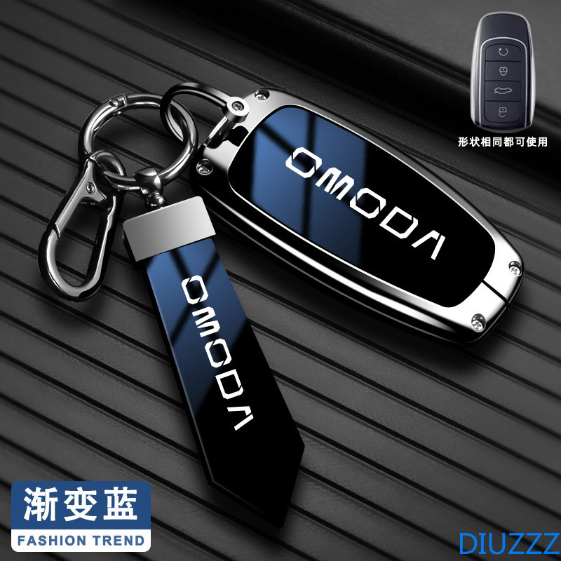 สําหรับ Omoda สังกะสี + สีไล่โทนสี TPU ฝาครอบกุญแจรถสําหรับ Chery Omoda 5 C5 Tigo 7 8 Pro Max Tigo 7