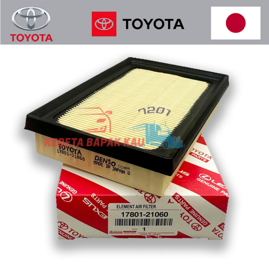 TOYOTA 17801-21060 AIR FILTER PRIUS C / SIENTA / ALTIS 2019 / C-HR / CROSS HYBRID