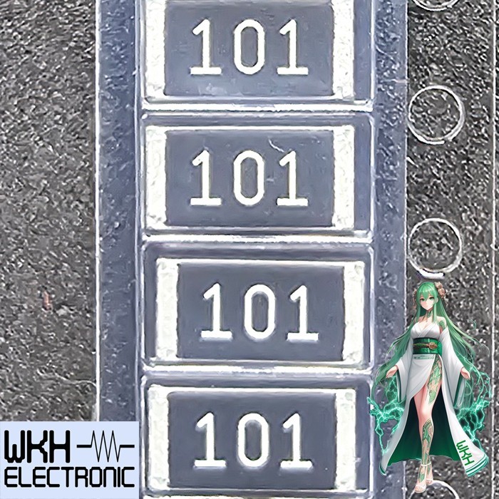 (READ DESCRIPTION!!) ตัวต้านทาน 2512 SMD R101 100 โอห์ม ความแม่นยํา 1% rshunt 101