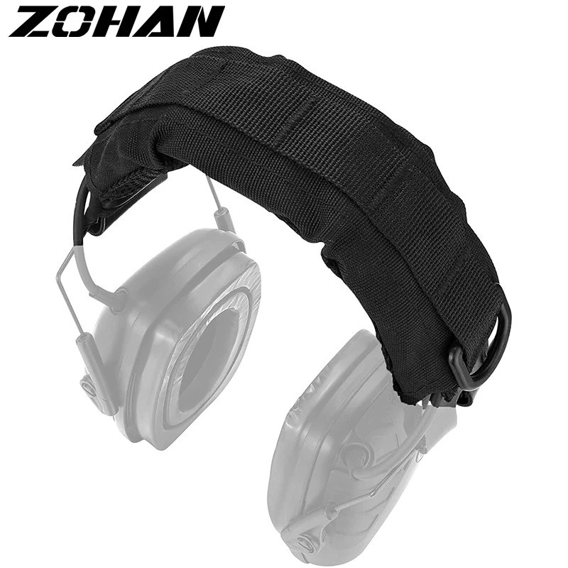 Zohan ยุทธวิธีคาดศีรษะขั้นสูงกลางแจ้ง Modular ชุดหูฟังทหารป้องกัน Earmuffs