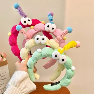 น่ารัก TwistTies ตุ๊กตาฟองน้ําสูง Soft Cloud Shape Hairbands Headwear เครื่องประดับผม
