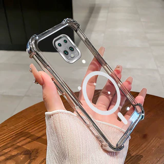 สําหรับ Redmi NOTE 9S 9 Pro Plus เคสโทรศัพท์ 2025 กันกระแทกใหม่แม่เหล็ก softCase SZ15