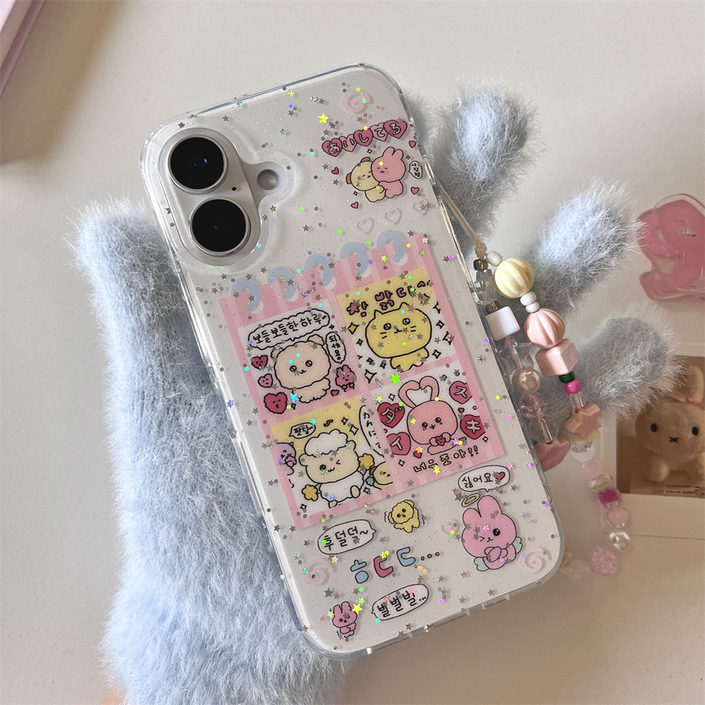 สําหรับIphone case 16 Pro Max 15 Pro Max 14 Pro Max 13 Pro Max Cui Hapilyrขนมเคสโทรศัพท์