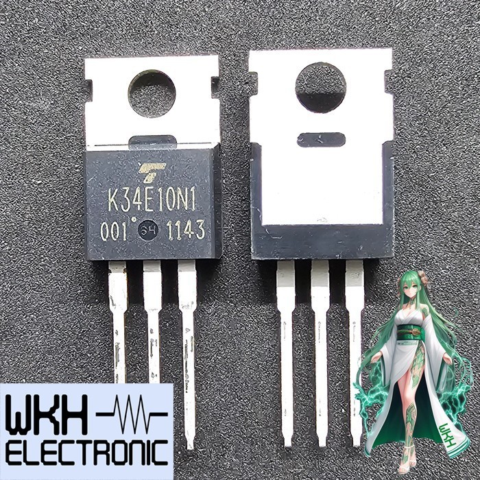 EWR27 ORI TK34E10N1 K34E10N1 MOSFET N-Ch 100V 75A TO220