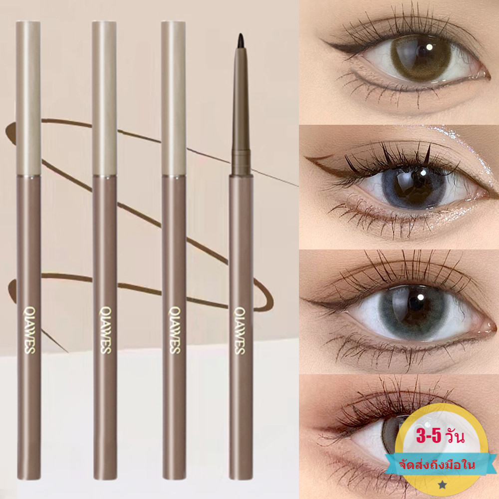 [3-5 วันมาถึง]อะไร ดินสอเขียนขอบตากันน้ํา | Smudge-Proof & Long-Lasting, Ultra-Precise Tip สําหรับเส้นบาง, ทุกสภาพผิว, ความทนทาน 3 ปี (0.08g)