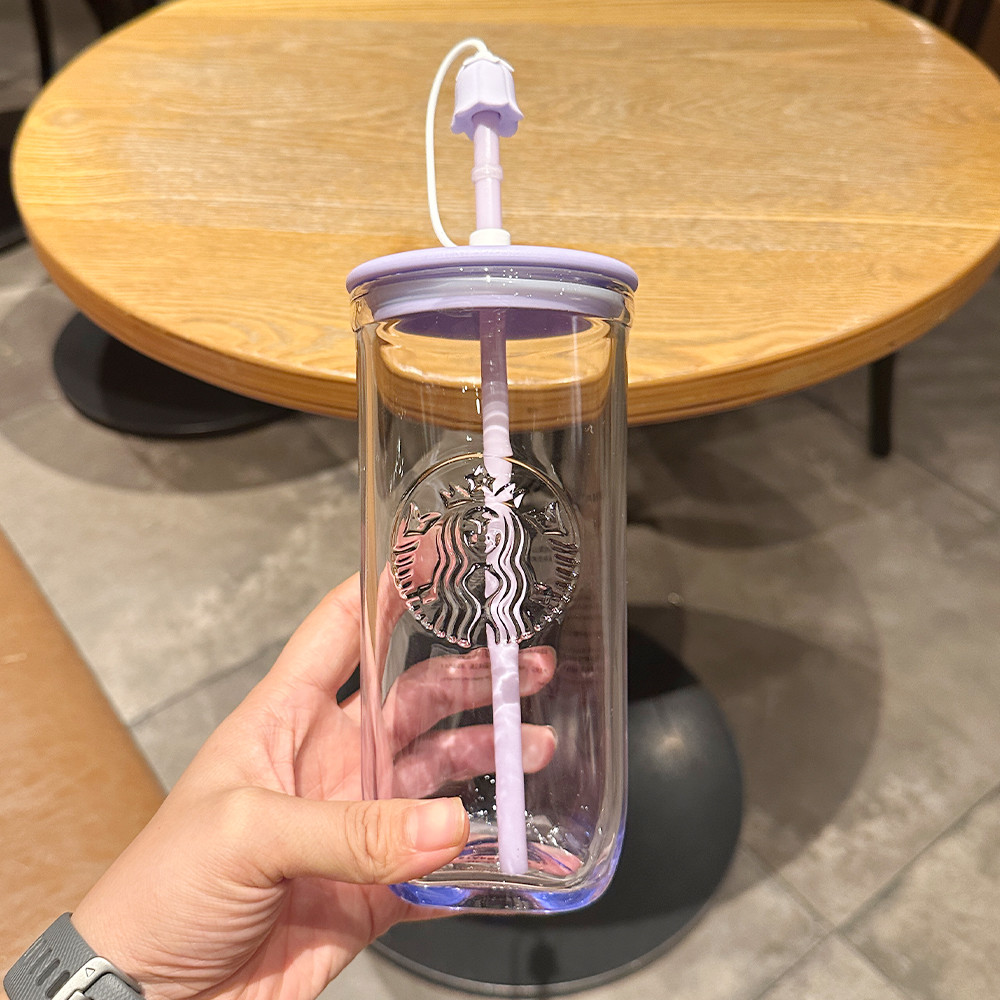 สตาร์บัคส์ถ้วยกับหมวกฟางสามเหลี่ยมถ้วย500มิลลิลิตรน่ารักสัตว์เลี้ยงชุดหนาแก้วฟางถ้วยถ้วยกาแฟคริสต์มาสความจุขนาดใหญ่ - รูปที่ 5