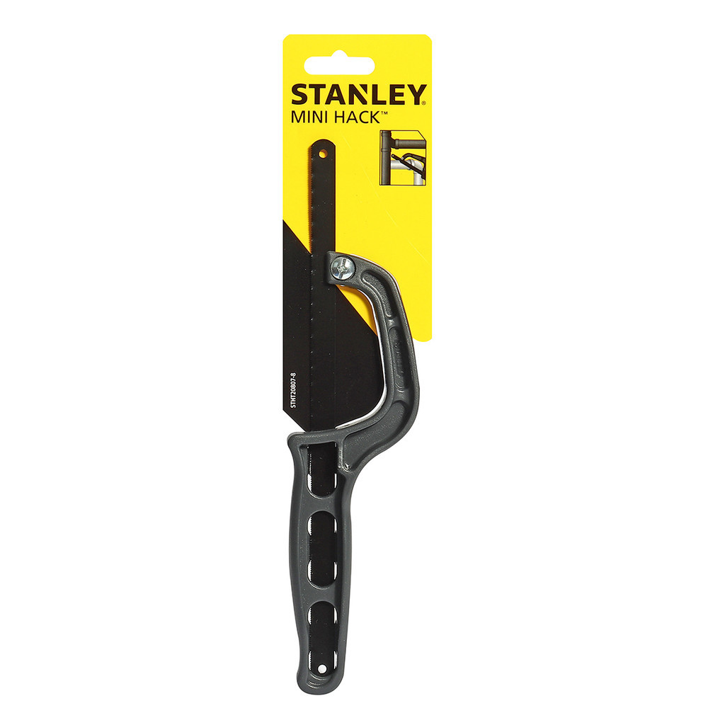 ด้ามจับ เลื่อยตัดเหล็ก 10 นิ้ว STANLEY รุ่น STHT20807-8 Mini-HacK Utility Saw bonus