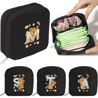 พร้อมส่ง กระเป๋าเก็บผ้าอนามัยพกพาใหม่ กระเป๋าเก็บผ้าใบหลายประโยชน์ bear Series