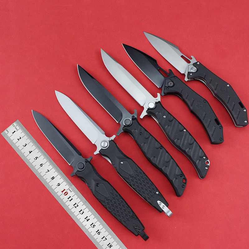 NEW Russian HOKC Knives Tactical Folding Knife D2 Steel Outdoor Camping Hunting Pocket Knives Surviv