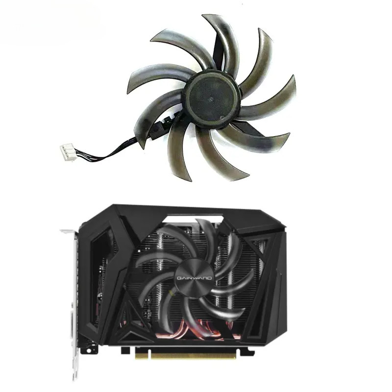 95MM 4PIN RTX2060 1660 พัดลม GPU เหมาะสําหรับ GAINWARD GeForce RTX2060 GTX1660 1660ti 1660 SUPER Peg
