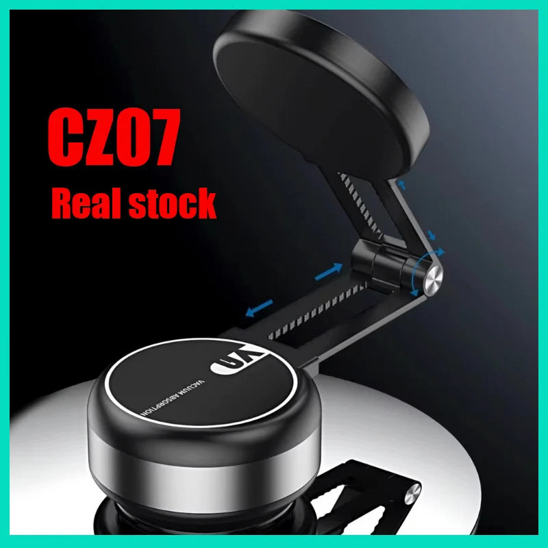 2025ใหม่ cz07 vacum เจ้าของรถสำหรับ iPhone ซัมซุง Xiaomi แม่เหล็กติดตั้งกับรถยนต์สูญญากาศที่วางโทรศัพท์
