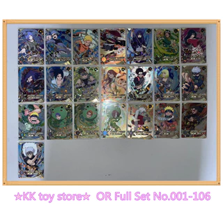 Kayou Naruto card or full set NR-OR no.001-106 (without NR-OR-007 Sasuke) anime card set (Part.1)