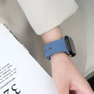 สายซิลิโคน for IWatch Smart Watch Ultra 3 2 SE 3 2 Series 11 10 9 8 7 6 5 4 49/46/45/44/42/41/40/38mm ยางรัด สร้อยข้อมือ