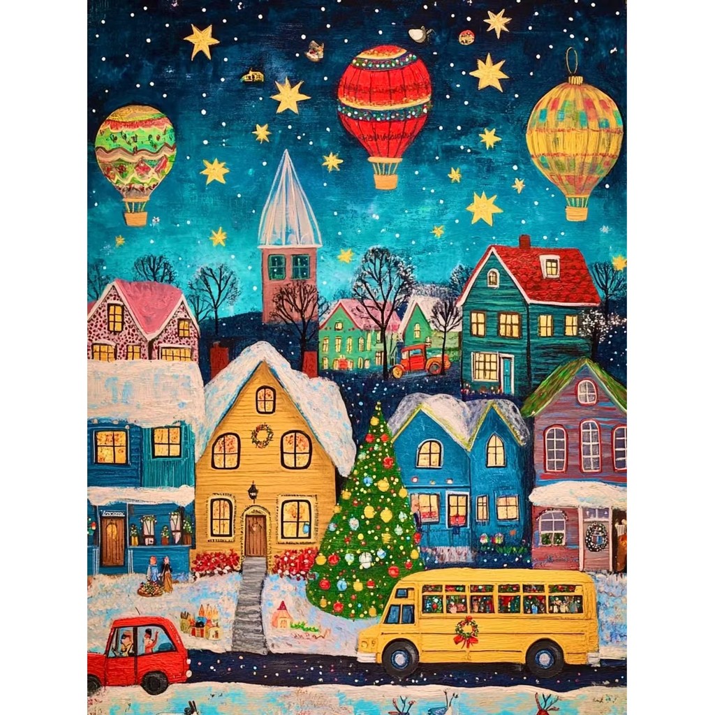 พร้อมส่ง 【Starry Night】 Jigsaw Puzzle ไม้จิ๊กซอว์ 300-1000 ชิ้นจิ๊กซอว์เด็กจิ๊กซอว์ผู้ใหญ่จิ๊กซอว์พัฒนาสมองจิ๊กซอว์อะนิเมะชายหญิงจิ๊กซอว์ของขวัญวันเกิดจิ๊กซอว์