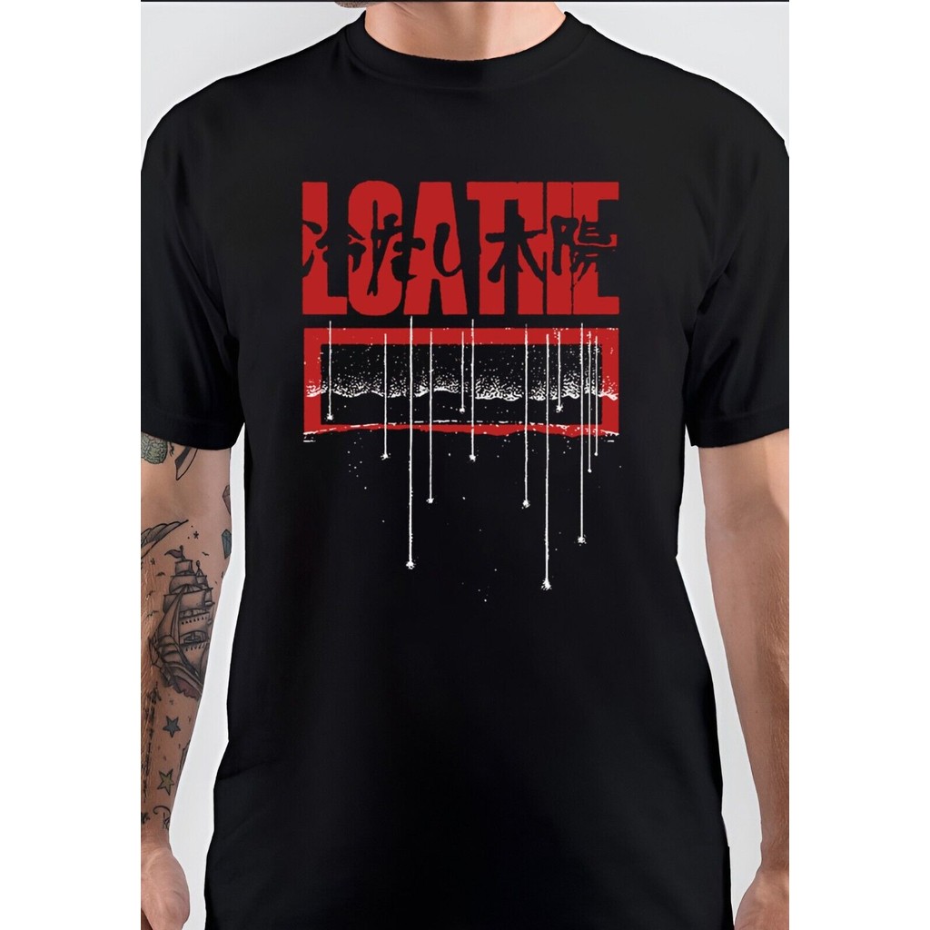 Nwt Loathe Meteorite เสื้อยืดเพลงใต้ดินภาษาอังกฤษ