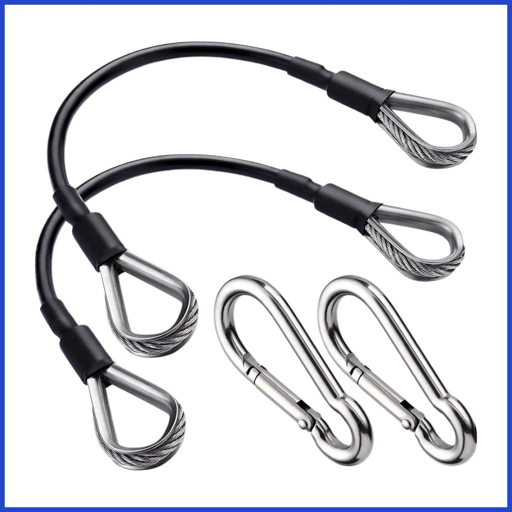 Fitness Extension Cable 2x Gym Machine Extension Cables Gym Machine Extension Cables Pulley System F