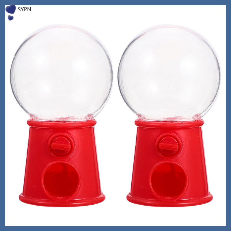 2 ชิ้นกล่องขนม Goodie กล่องบิดขนาดเล็ก Gumballs เครื่อง Hand-eye ประสานเสียง Plaything เด็ก shaoyipi