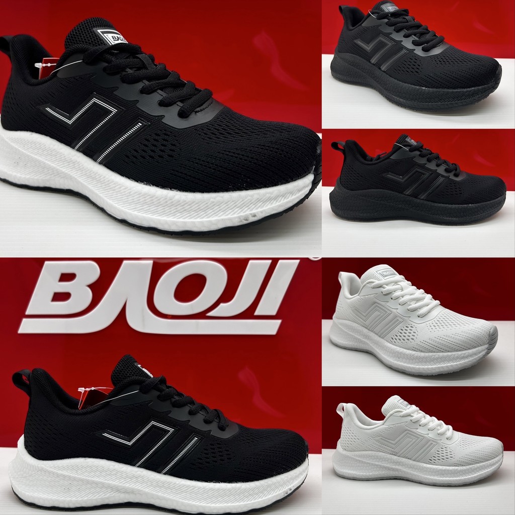 [รองเท้าวิ่ง]  BAOJI บาโอจิ รองเท้าผ้าใบ bj1122