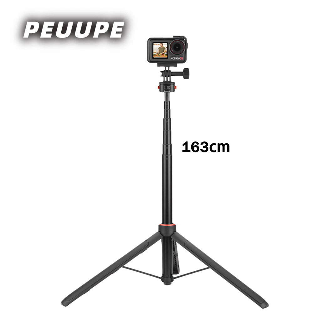 Action กล้อง Extension Selfie Stick สําหรับ DJI Osmo Pocket 3/Action 5 Pro ขาตั้งกล้อง Extension Stick Insta360 X5/X4 ขาตั้งแม่เหล็กอุปกรณ์เสริม