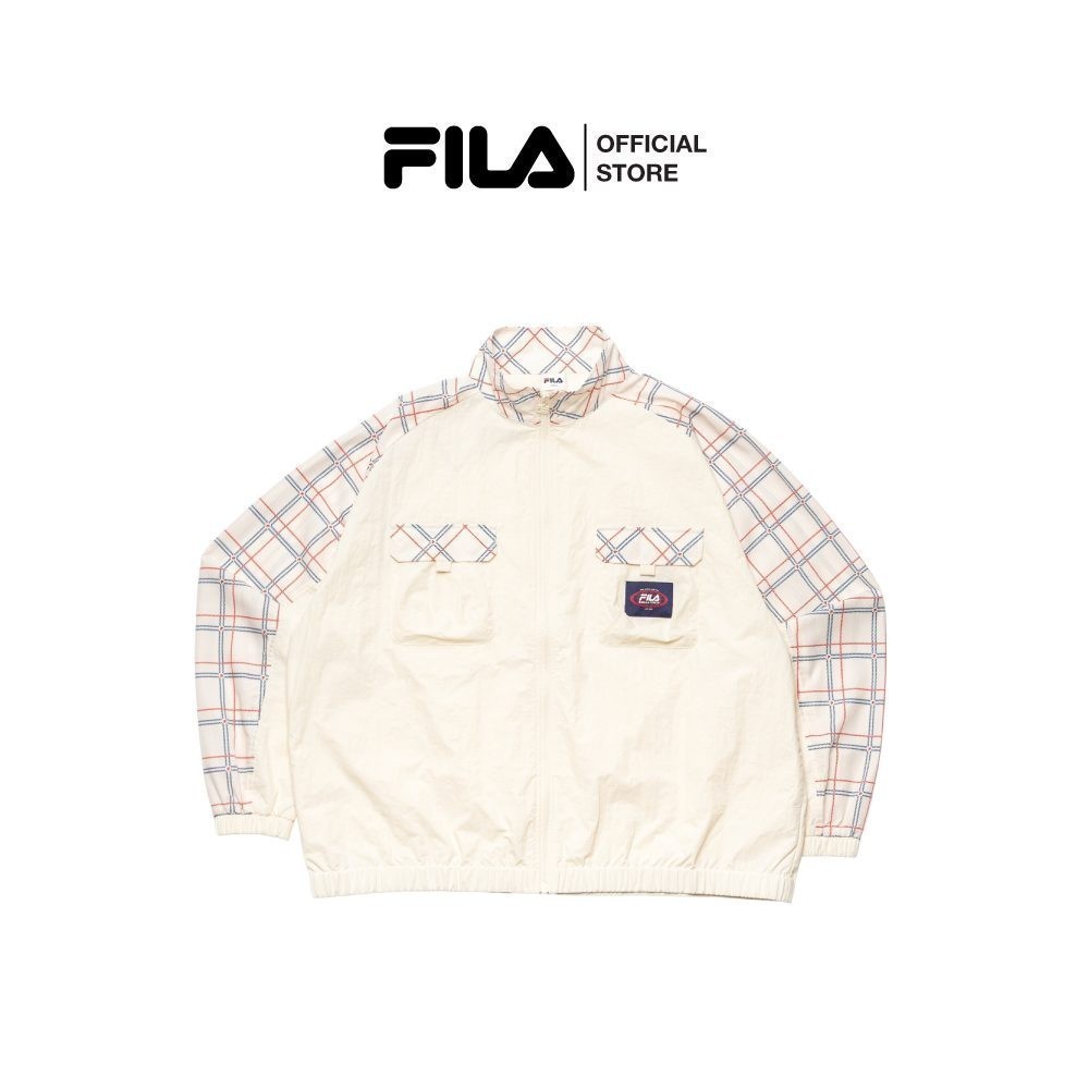 FILA เสื้อแจ็คเก็ตผู้ใหญ่ DNA Collection รุ่น FW2JKG41014X - CREAM
