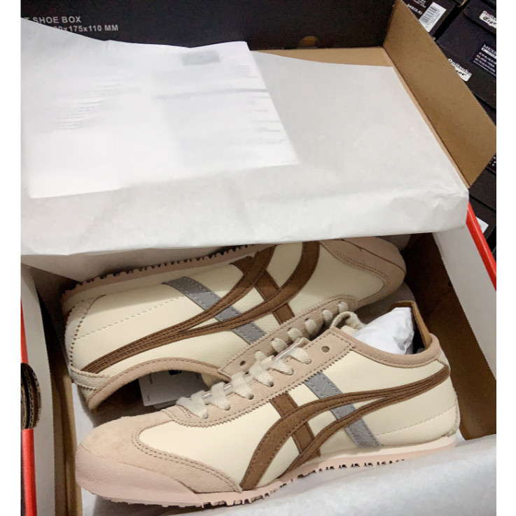ใหม่ Onitska Tiger MEXICO 66 รองเท้าลําลองผู้ชายผู้หญิง