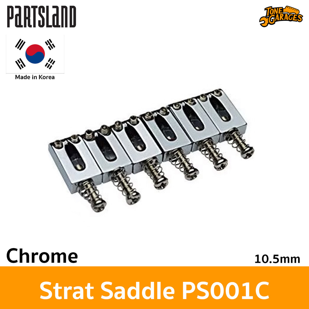 WSC Partsland PS001C Strat Saddle 10.5mm แซดเดิ้ลกีต้าร์